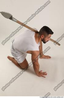 16 2019 01 ATILLA KNEELING POSE WITH SPEAR